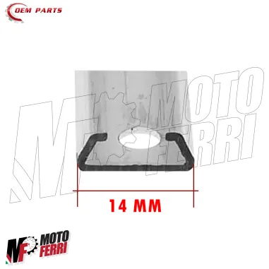 MF9463 Strisce Pedana Complete Piaggio Vespa 125 VNA1 VNA2 VNB1 VNB2 Alluminio