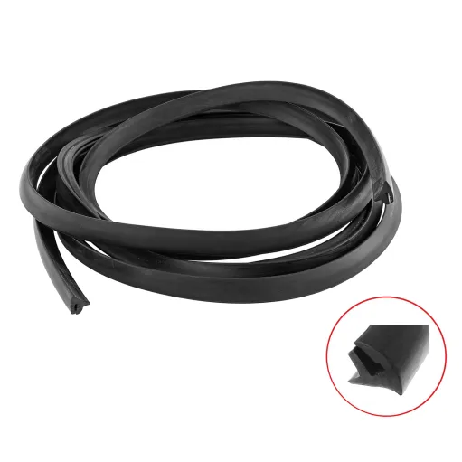 MF9477 Guarnizione Gomma Cofani Piaggio Vespa PX PE 125 150 200 Nera