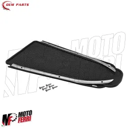 MF9486 Pedana Centrale Tappetino Poggiapiedi Vespa ET3 PRIMAVERA 125 Nero Gomma 2