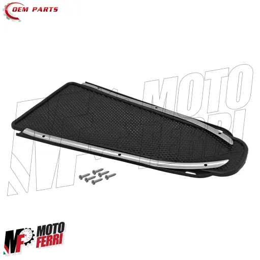 MF9486 Pedana Centrale Tappetino Poggiapiedi Vespa ET3 PRIMAVERA 125 Nero Gomma