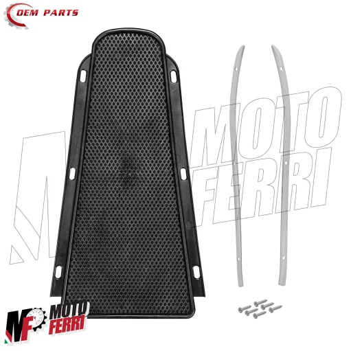 MF9486 Pedana Centrale Tappetino Poggiapiedi Vespa ET3 PRIMAVERA 125 Nero Gomma