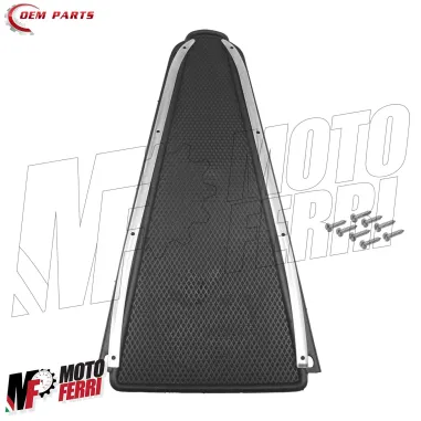 MF9488 Pedana Centrale Tappetino Poggiapiedi Vespa 150 VL1T VL2T VL3T VB1T Nero
