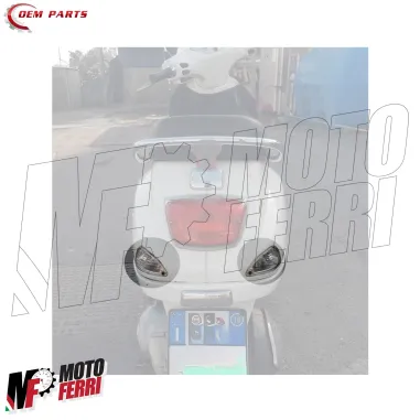 MF9493 Coppia Frecce Fanalini Posteriori Piaggio Vespa LX LXV S 50 125 150 2T 4T
