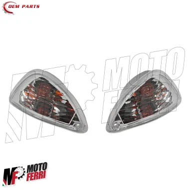 MF9493 Coppia Frecce Fanalini Posteriori Piaggio Vespa LX LXV S 50 125 150 2T 4T