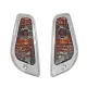 MF9495 Coppia Frecce Fanalini Anteriori Piaggio Vespa LX LXV S 50 125 150 2T 4T