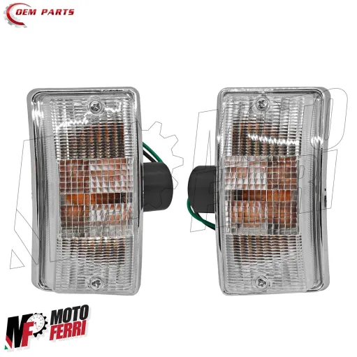 MF9496 Coppia Frecce Anteriori Piaggio Vespa PX PE 125 150 200 ARCOBALENO T5