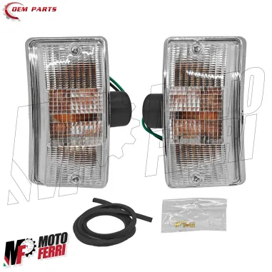 MF9496 Coppia Frecce Anteriori Piaggio Vespa PX PE 125 150 200 ARCOBALENO T5