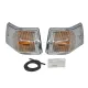 MF9497 Coppia Frecce Posteriori Piaggio Vespa PX PE 125 150 200 ARCOBALENO T5