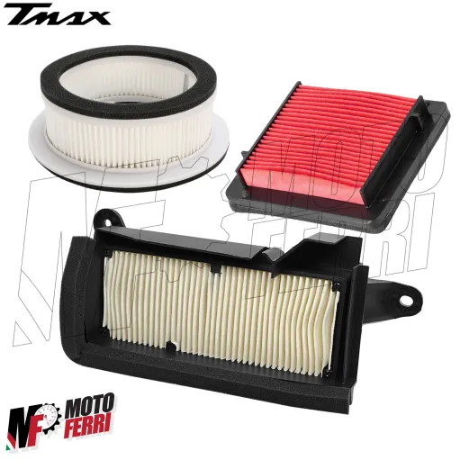 MF9511 Kit Filtro Aria + Carter Yamaha TMax 560 2022 2023 2024 2025 - 3 Filtri