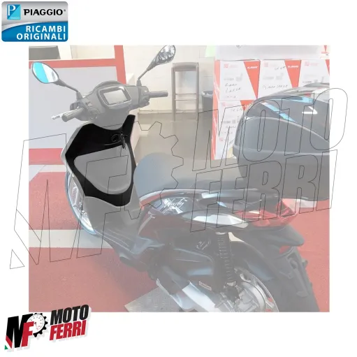 MF9507 Scudo Interno Nero Originale Piaggio Liberty 50 125 150 iGet 2025 2026 E5+