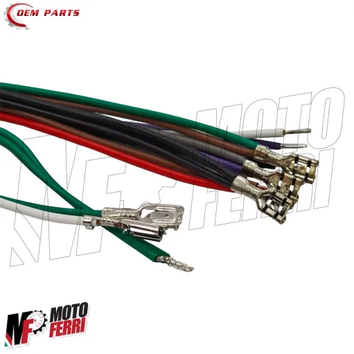 Impianto Elettrico Piaggio Vespa 50 R L N Faro Tondo Cablaggio Fili