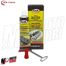 MF9547 Mastice Pasta Rossa Alta Temperatura 75ml per Guarnizioni Motore 2