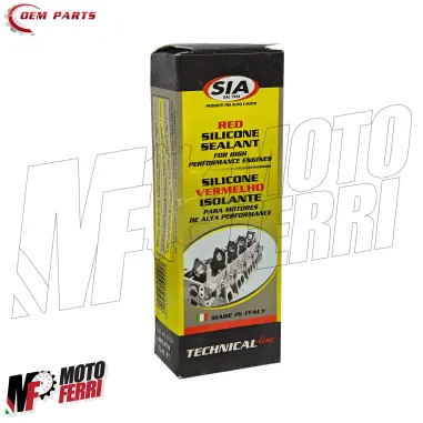 MF9547 Mastice Pasta Rossa Alta Temperatura 75ml per Guarnizioni Motore