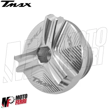 MF3413 Tappo Grigio per Cambio Olio Yamaha TMAX 500 530 560 dal 2001 al 2025
