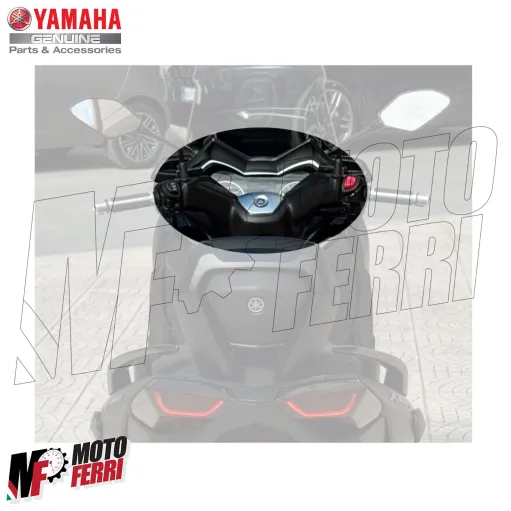 MF9551 Coprimanubrio Posteriore Nero Orig Yamaha XMax 125 300 da 2018 a 2026