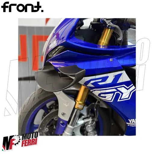 MF6572 Spoiler Downforce Carena Anteriore FRONT Yamaha YZF R1 / M da 2020 a 2025