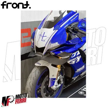 MF6572 Spoiler Downforce Carena Anteriore FRONT Yamaha YZF R1 / M da 2020 a 2025