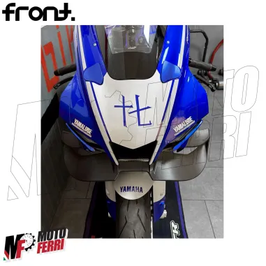 MF6572 Spoiler Downforce Carena Anteriore FRONT Yamaha YZF R1 / M da 2020 a 2025
