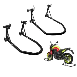 MF4795 Coppia Cavalletti Moto Alzamoto Anteriore Cono Posteriore a Forchetta BCR