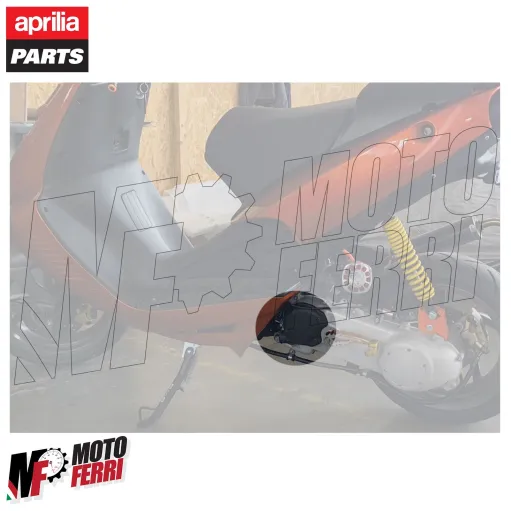 MF9566 Coperchio Carter Aria Aprilia SR 50 DITECH E CARBURATORE dal 2000 al 2004