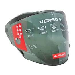 MF9571 Visiera Casco Fume' Chiaro Originale LS2 Verso II 2 OF618