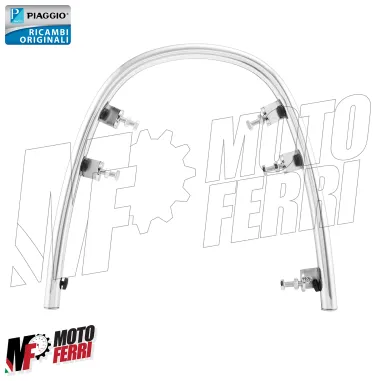 MF9572 Protezione Parafango Anteriore Cromato Vespa GTS 310 HPE 2025 2026 E5+