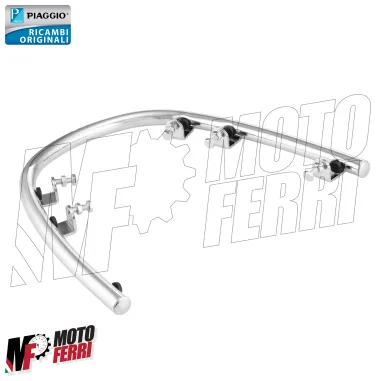 MF9572 Protezione Parafango Anteriore Cromato Vespa GTS 310 HPE 2025 2026 E5+