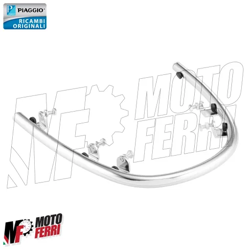 MF9572 Protezione Parafango Anteriore Cromato Vespa GTS 310 HPE 2025 2026 E5+
