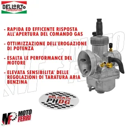 MF9585 Carburatore Dellorto PHDG 24 AN PIAGGIO MINERELLI AM6 VESPA Aria Manuale 2
