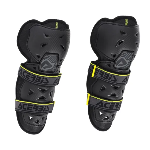 MF5477 Ginocchiere Bambino Acerbis Profile 2.0 Nero Giallo Moto Cross Enduro MTB