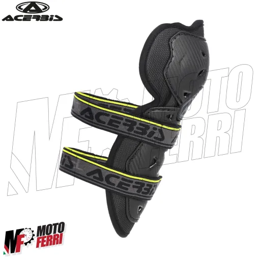 MF5477 Ginocchiere Bambino Acerbis Profile 2.0 Nero Giallo Moto Cross Enduro MTB