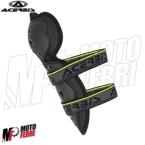 MF5477 Ginocchiere Bambino Acerbis Profile 2.0 Nero Giallo Moto Cross Enduro MTB