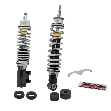 MF9593 Ammortizzatore Anteriore e Posteriore Vespa ET4 125 150 1999/2002 Cromato