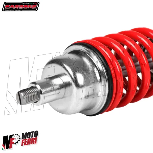 MF9593 Ammortizzatore Anteriore + Posteriore Piaggio Vespa LX LXV 125 150 Rosso