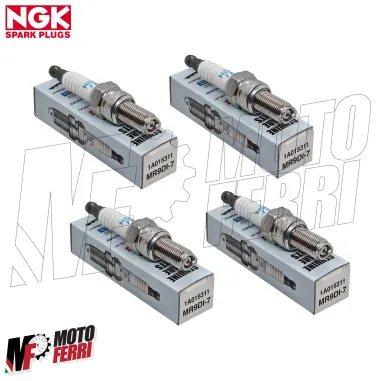MF2510 Kit 4 Candele NGK MR9DI-7 Aprilia RSV4 Tuono 1100 dal 2020 al 2025