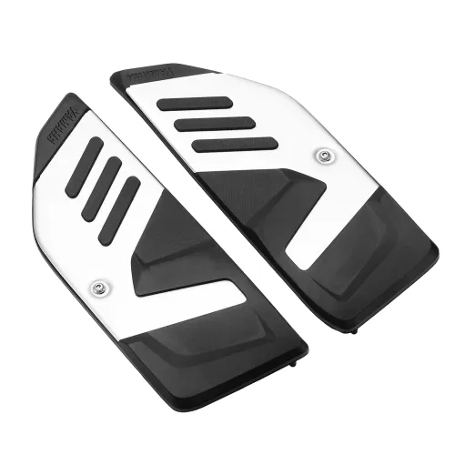 MF1984 Coppia Pedane Poggiapiedi Alluminio Yamaha 530 560 TMAX da 2017 a 2021