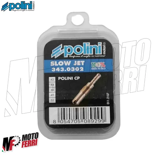 MF1941 Kit 5 Getti Minimo Carburatore Polini CP 42 44 46 49 52