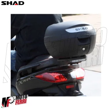 MF9599 Bauletto SHAD SH 26 Litri con Piastra Universale Nero Moto Scooter SH26