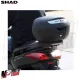 MF9599 Bauletto SHAD SH 26 Litri con Piastra Universale Nero Moto Scooter SH26
