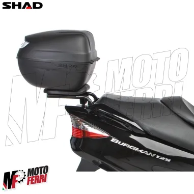 MF9599 Bauletto SHAD SH 26 Litri con Piastra Universale Nero Moto Scooter SH26