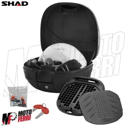 MF9601 Bauletto SHAD SH 29 Litri con Piastra Universale Nero Moto Scooter SH29 2