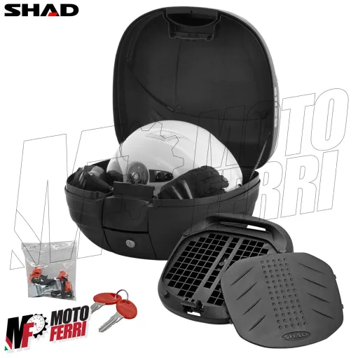 MF9601 Bauletto SHAD SH 29 Litri con Piastra Universale Nero Moto Scooter SH29