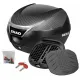 MF9602 Bauletto SHAD SH 34 Litri Carbon Look con Piastra Universale Moto SH34