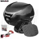 MF9602 Bauletto SHAD SH 34 Litri Carbon Look con Piastra Universale Moto SH34