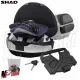 MF9603 Bauletto SHAD SH 48 Litri Titanio Piastra Cover e Schienalino SH48 Moto