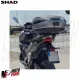 MF9603 Bauletto SHAD SH 48 Litri Titanio Piastra Cover e Schienalino SH48 Moto