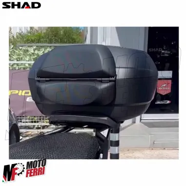 MF9603 Bauletto SHAD SH 48 Litri Titanio Piastra Cover e Schienalino SH48 Moto