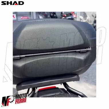 MF9603 Bauletto SHAD SH 48 Litri Titanio Piastra Cover e Schienalino SH48 Moto