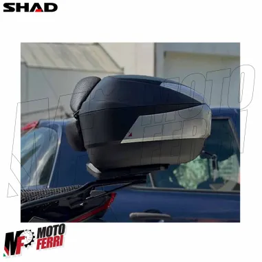 MF9603 Bauletto SHAD SH 48 Litri Titanio Piastra Cover e Schienalino SH48 Moto