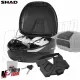 MF9604 Bauletto Espandibile SHAD SH 58 Litri Piastra e Schienalino Moto SH58X